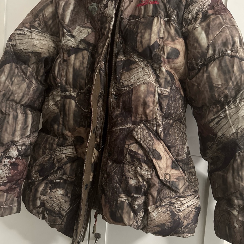 Mossy Oak Womens Camouflage Puffer Jacket